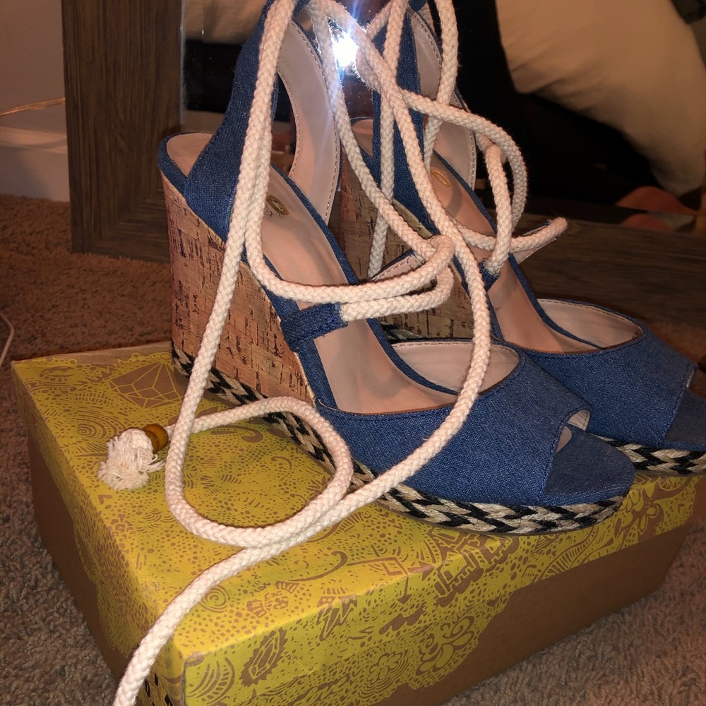 Mix No. 6 heel wedges